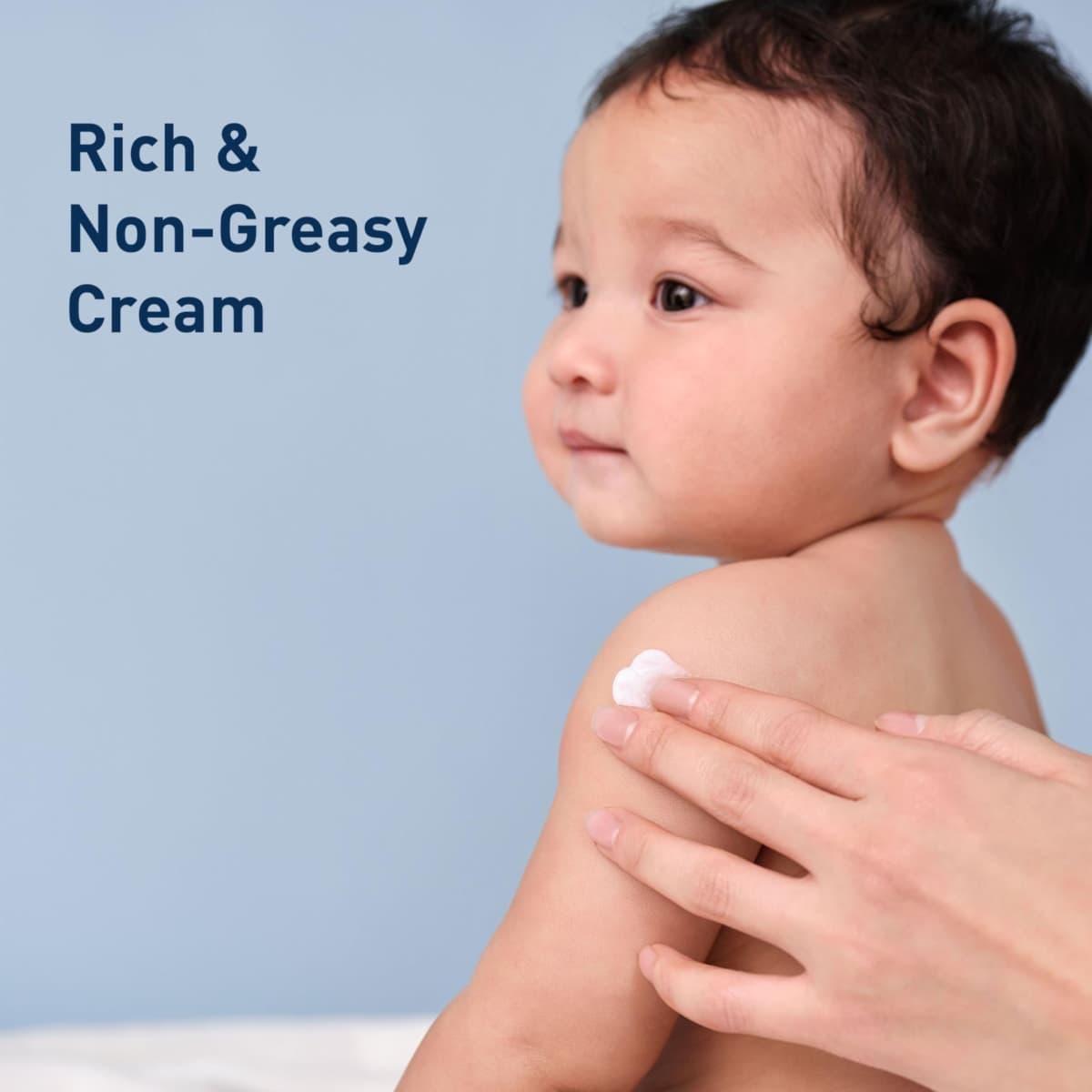 CeraVe Baby Cream, Gentle Moisturizing Cream with Ceramides, Fragrance, Paraben, Dye & Phthalates Free, Rich & Non-Greasy Feel, Gentle Baby Skin Care, 8 Ounce thumbnail 2