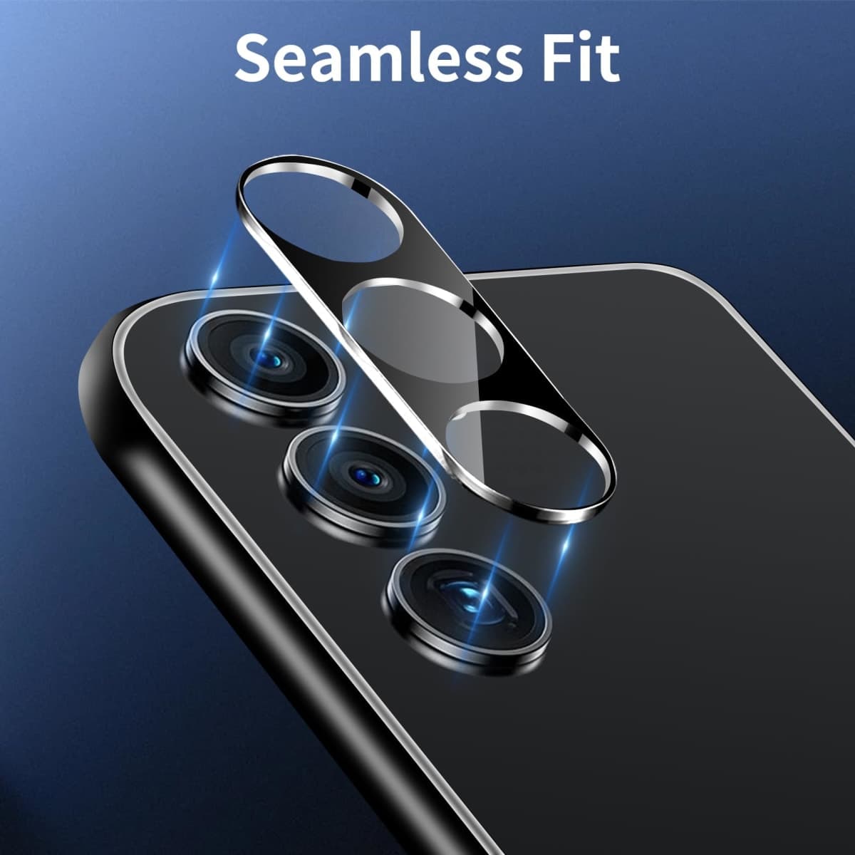 3 Pack Dengduoduo Camera Lens Protector for Samsung Galaxy S24, Tempered Glass Camera Protector Back Lens Cover, Ultra HD, 9H Hardness, Anti-Scratch, Case Friendly, Easy to Install [No Affect on Night thumbnail 5