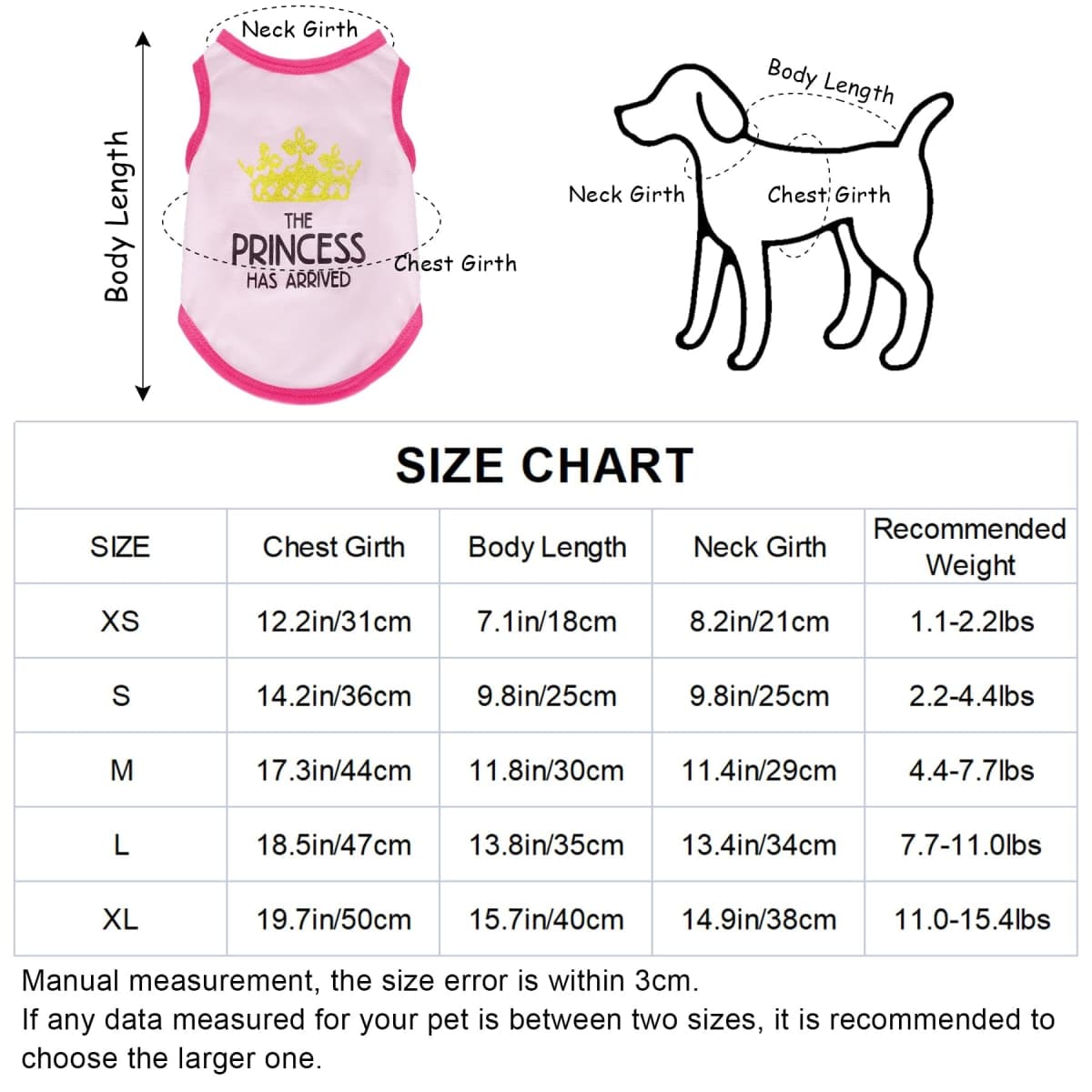 Pistha 4 Pack Dog Shirts Summer Printed Puppy Clothes Cute Sleeveless Pet T Shirts Dog Clothes for Small Medium Dogs Cats Girl(M) thumbnail 3