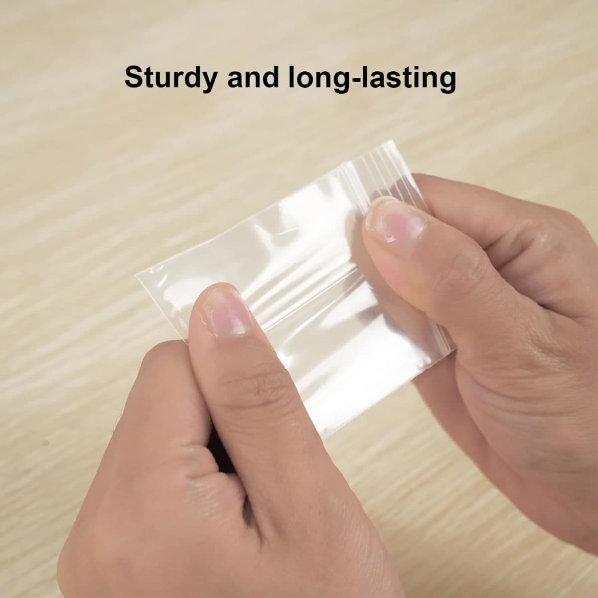 WEGOUP 120 PCS Small Plastic Bags for Jewelry, 2" x 2.76" Resealable Clear Poly Baggies, 2.4 Mil Mini Zip Bags for Small Business, Storage, Gifts, Candy, Screws thumbnail 4