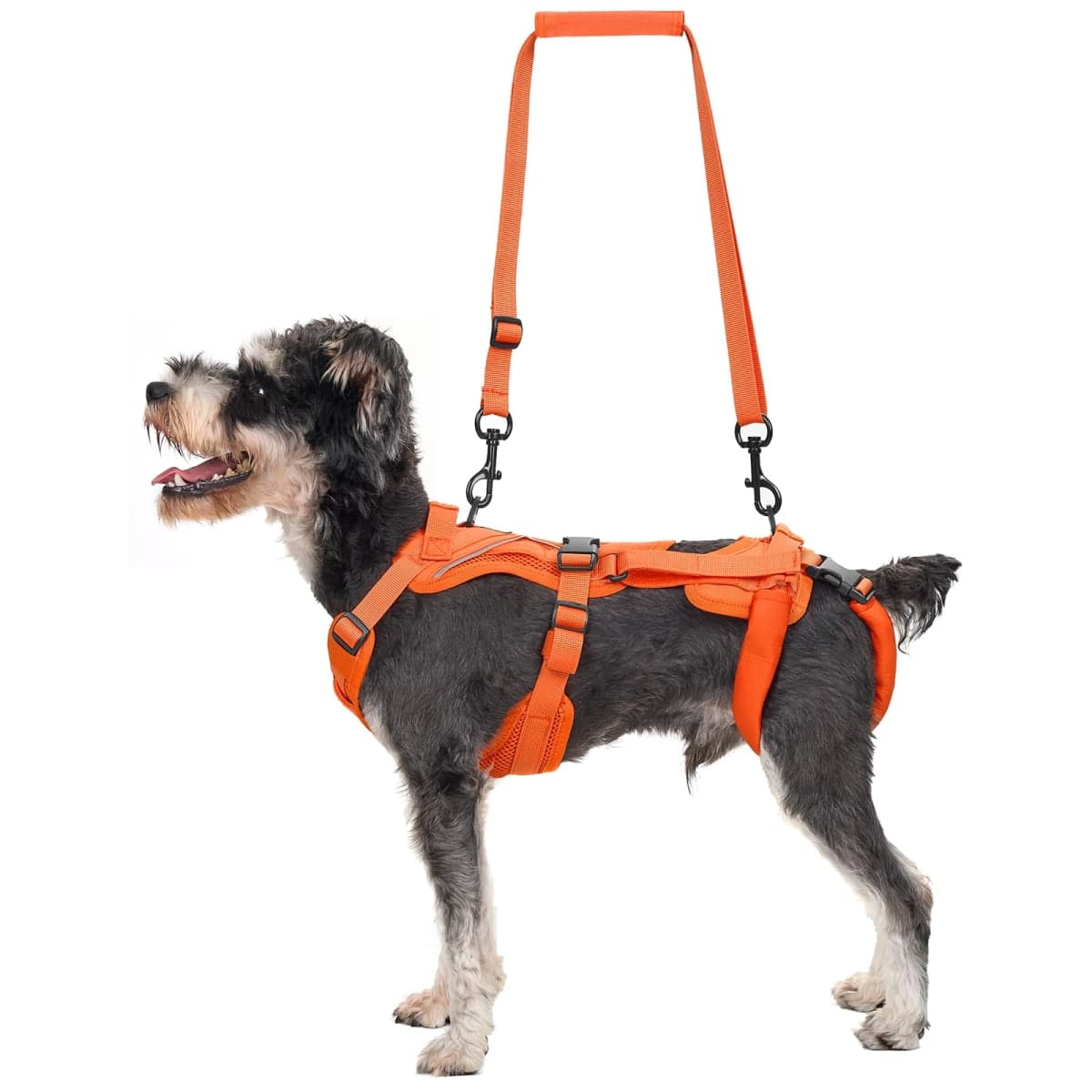 OneTigris Lift Harness for Small Dogs XS, Dog Sling Carrier for Small Dogs to Help Lift and Walk, Outdoor Full Body Lift Harness with Reflective Straps, Dog Support Harness for Back Legs — image 1