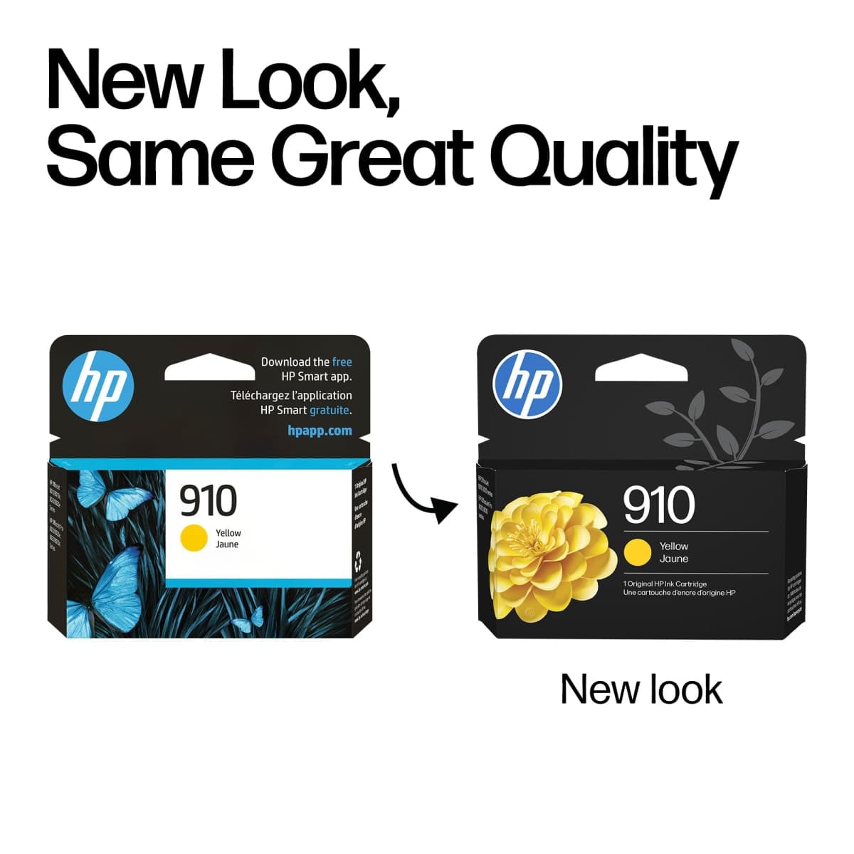 Original HP 910 Yellow Ink Cartridge | Works with HP OfficeJet 8010, 8020 Series, HP OfficeJet Pro 8020, 8030 Series | Eligible for Instant Ink | 3YL60AN thumbnail 4