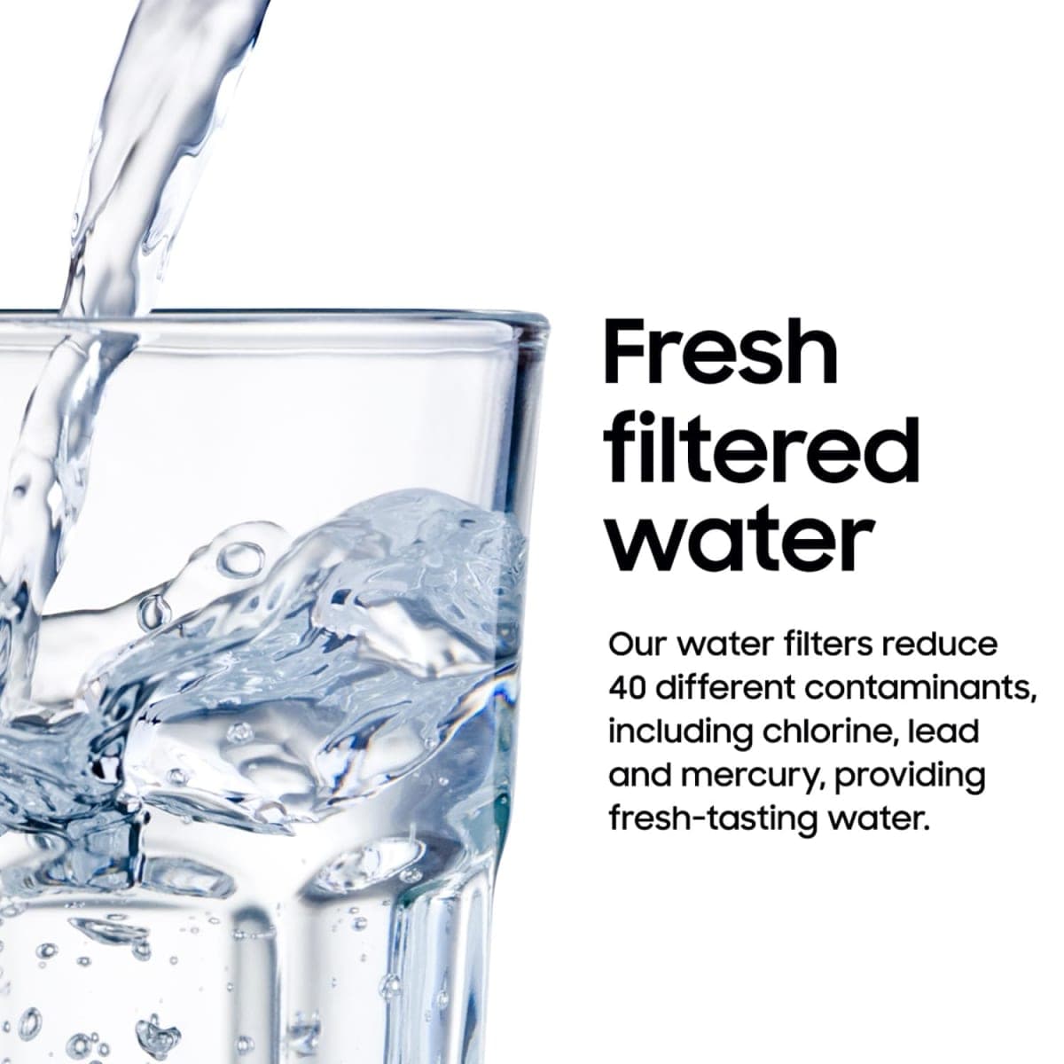 Samsung HAF-QIN-2P/EXP Genuine Refrigerator Water Filter, Reduces 99% of Harmful Contaminants for Clean, Clear Drinking Water, 6-Month Life, Easy Install, Pack of 2 thumbnail 3