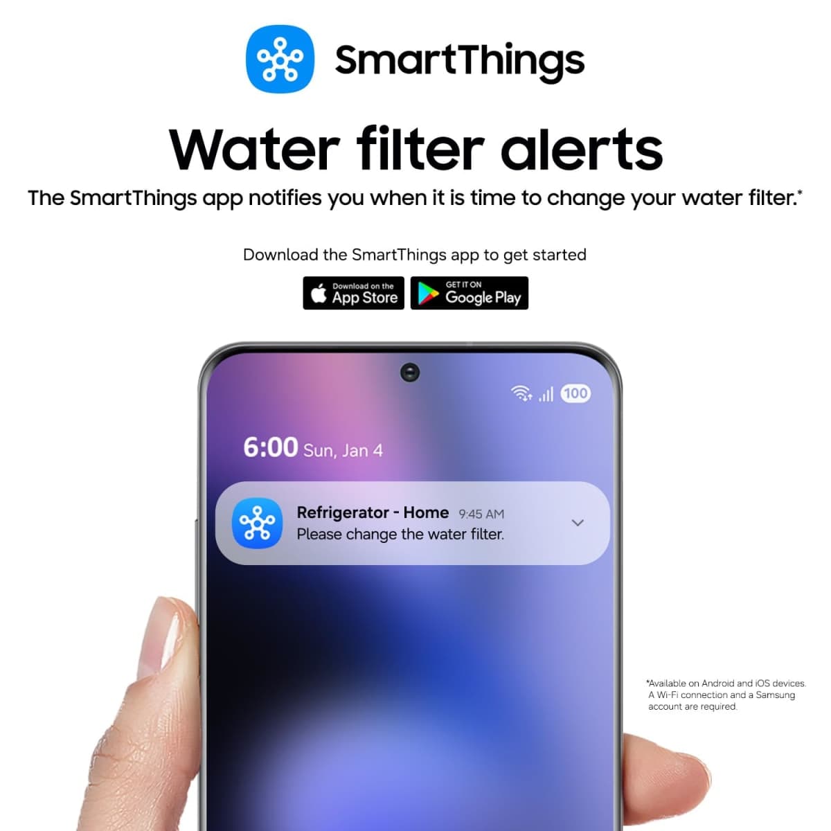 Samsung HAF-QIN-2P/EXP Genuine Refrigerator Water Filter, Reduces 99% of Harmful Contaminants for Clean, Clear Drinking Water, 6-Month Life, Easy Install, Pack of 2 thumbnail 5