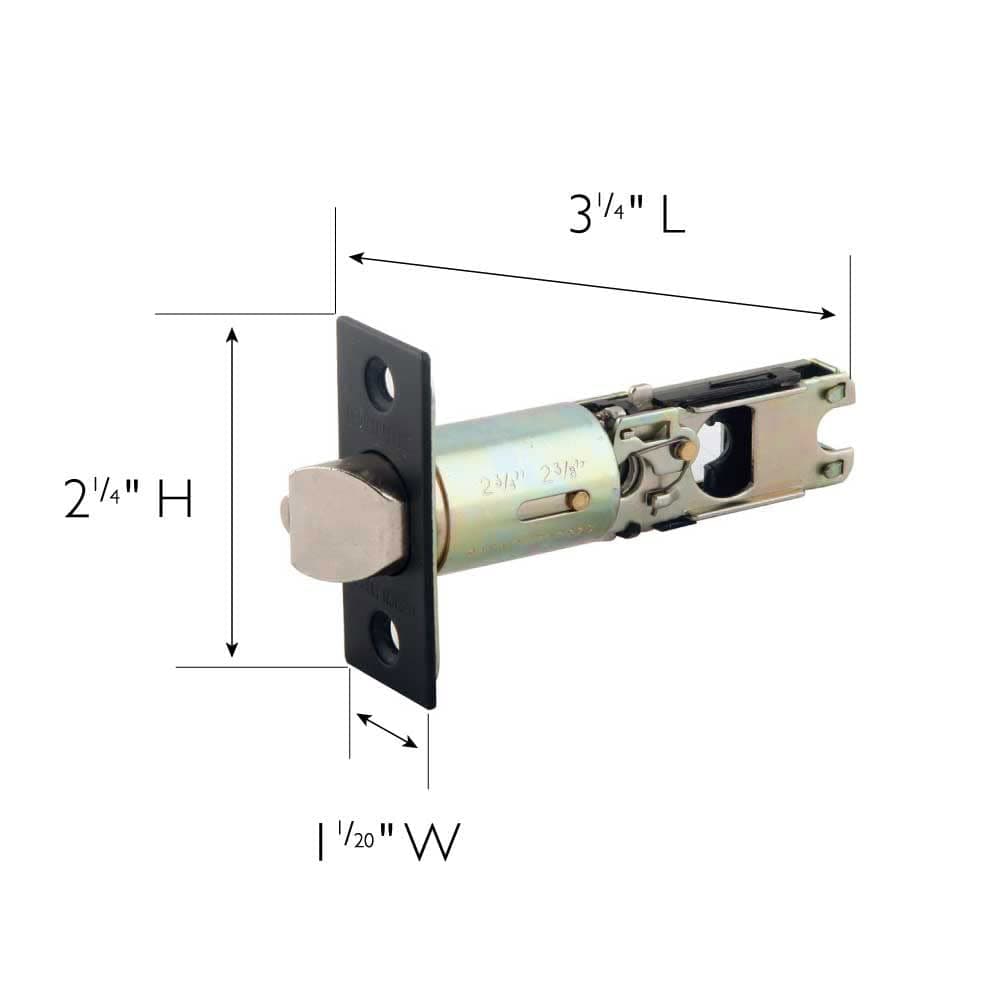 Design House 703561 Pro Square Entry Latch thumbnail 2