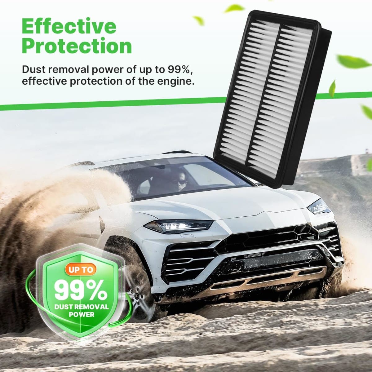 RVgolf Engine+Cabin Air Filters Fit 2020 2021 2022 2023 2024 2025 2026 Hyundai Palisade Engine Air Filter Replacement Accessories CA11943 97133-S8000 HAC-46207LB thumbnail 4