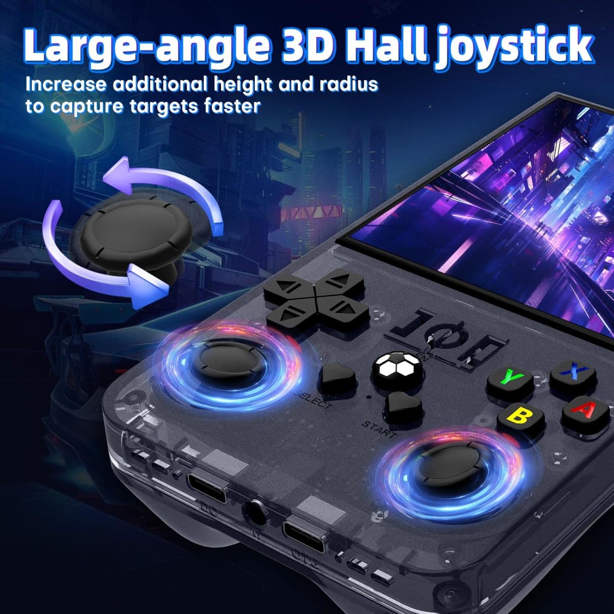 Retro Video Game Console, Black thumbnail 3