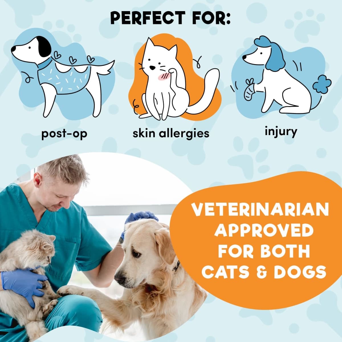 BENCMATE Protective Inflatable Collar for Dogs and Cats - Soft Pet Recovery Collar Does Not Block Vision E-Collar (Large, Donut-Strawberry) thumbnail 5