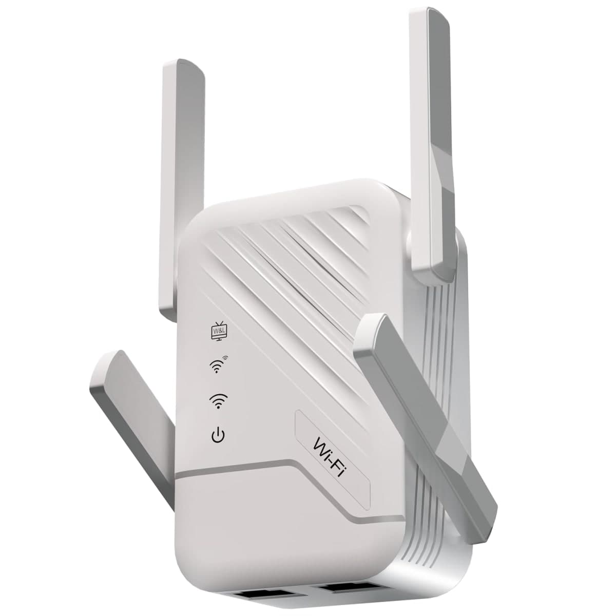 Wireless Router Amplifier Easy Setup, Wide Compatibility, WiFi Extender Signal Booster, Internet Extender Covers Up to 13389 Sq.ft for Home, Long Range WiFi Repeater — image 1