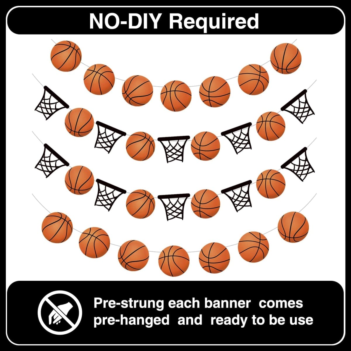 basketball party decorations 2025-basketball party banner 2025 thumbnail 4