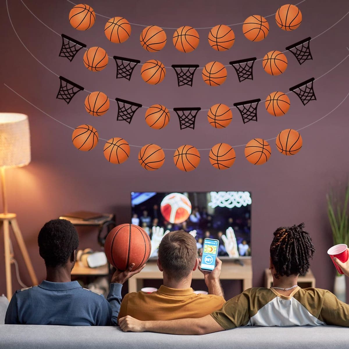 basketball party decorations 2025-basketball party banner 2025 thumbnail 5