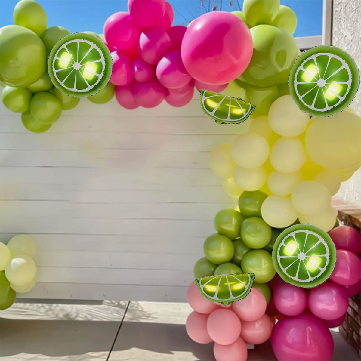Bachelorette Party Decorations, 18" 10" 5" Bachelorette Balloon Arch with Lemon Balloons for Bridal Shower Birtdhay Mexican Fiesta Bachelorette Party Decorations thumbnail 2