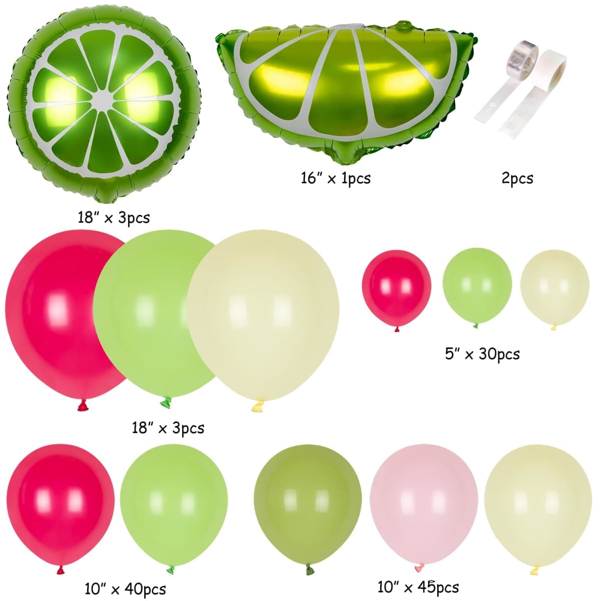 Bachelorette Party Decorations, 18" 10" 5" Bachelorette Balloon Arch with Lemon Balloons for Bridal Shower Birtdhay Mexican Fiesta Bachelorette Party Decorations thumbnail 4