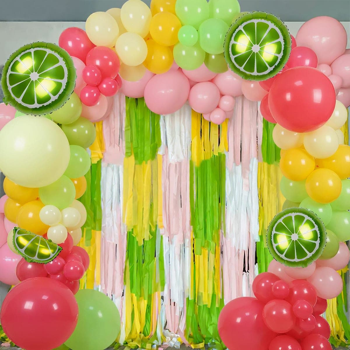 Bachelorette Party Decorations, 18" 10" 5" Bachelorette Balloon Arch with Lemon Balloons for Bridal Shower Birtdhay Mexican Fiesta Bachelorette Party Decorations thumbnail 5