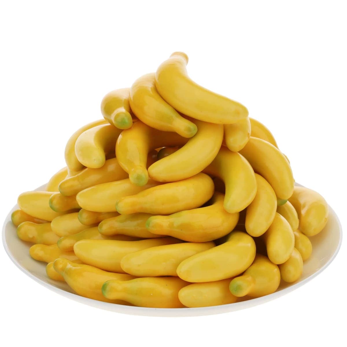 Gresorth 40pcs MINI Artificial Yellow Banana Decoration Fake Fruit Home Party Christmas DIY Material - 3.5 cm thumbnail 3