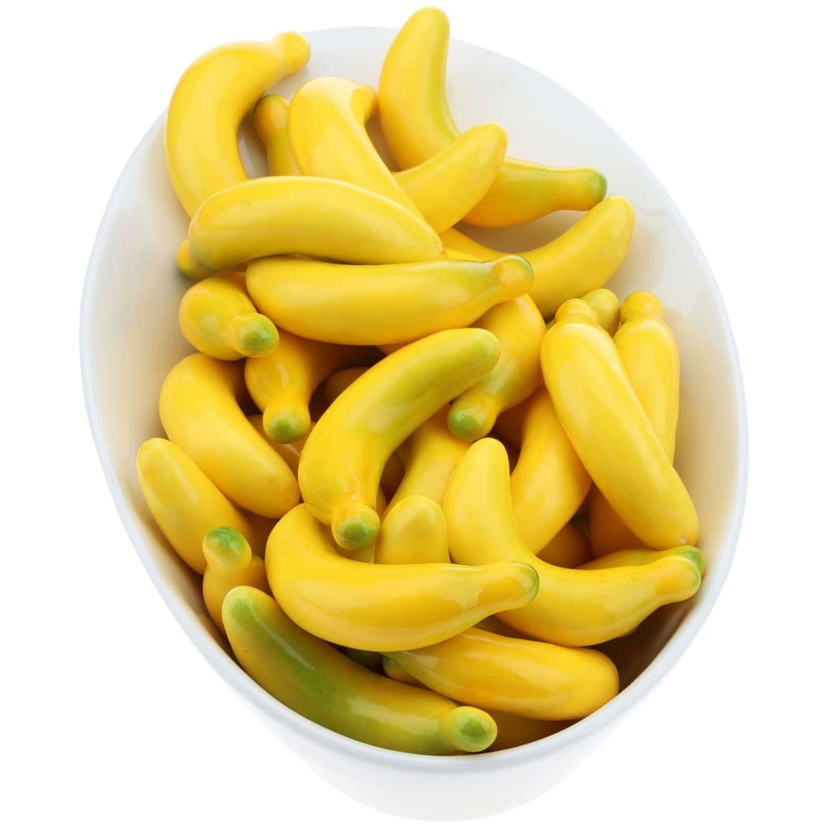 Gresorth 40pcs MINI Artificial Yellow Banana Decoration Fake Fruit Home Party Christmas DIY Material - 3.5 cm thumbnail 4