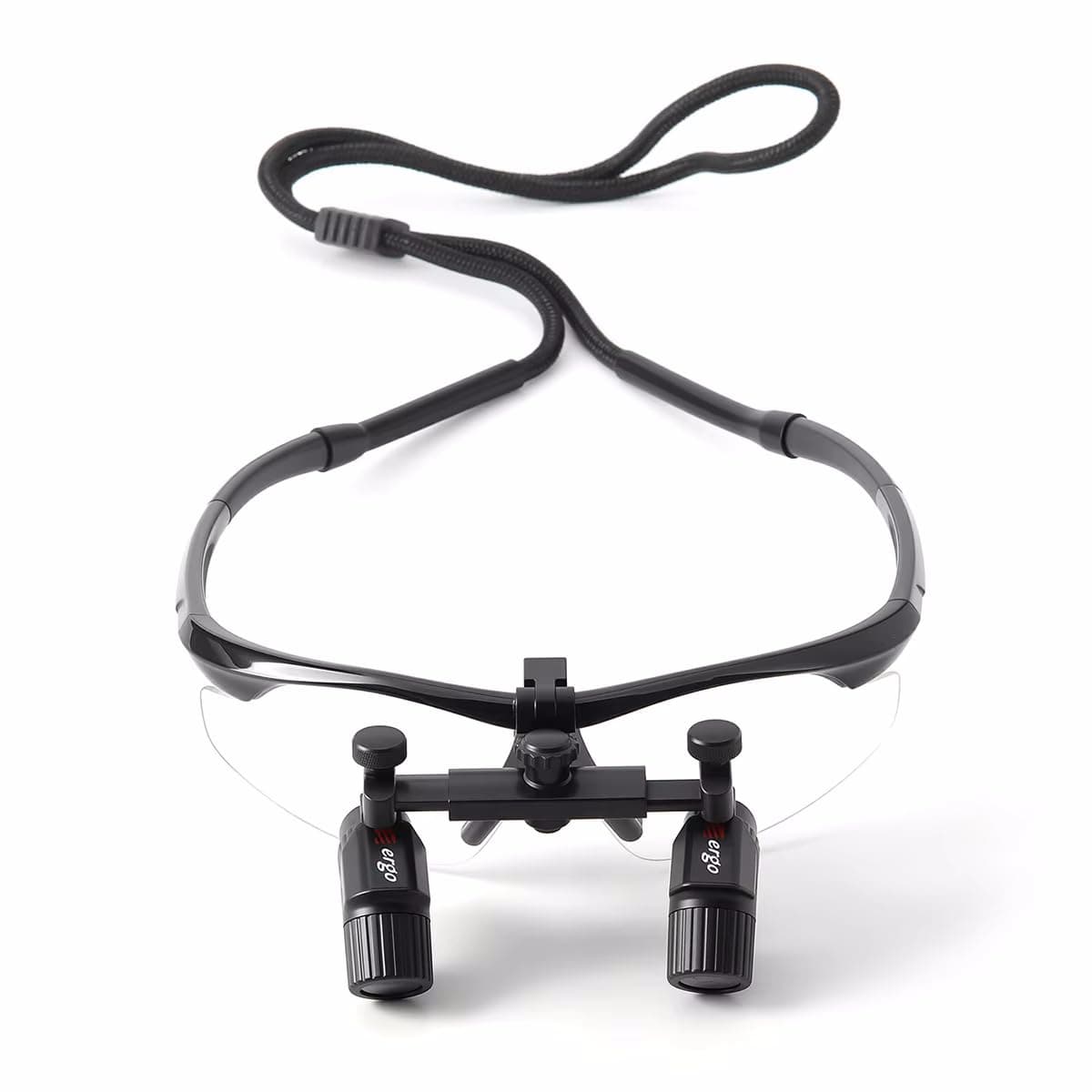 Koultona 3.0X/4.0X/5.0X/6.0X Magnification Ergo Loupes Ergonomic Ultralight Binocular Loupe Adjustable Magnifying Glasses (6.0X) — image 1