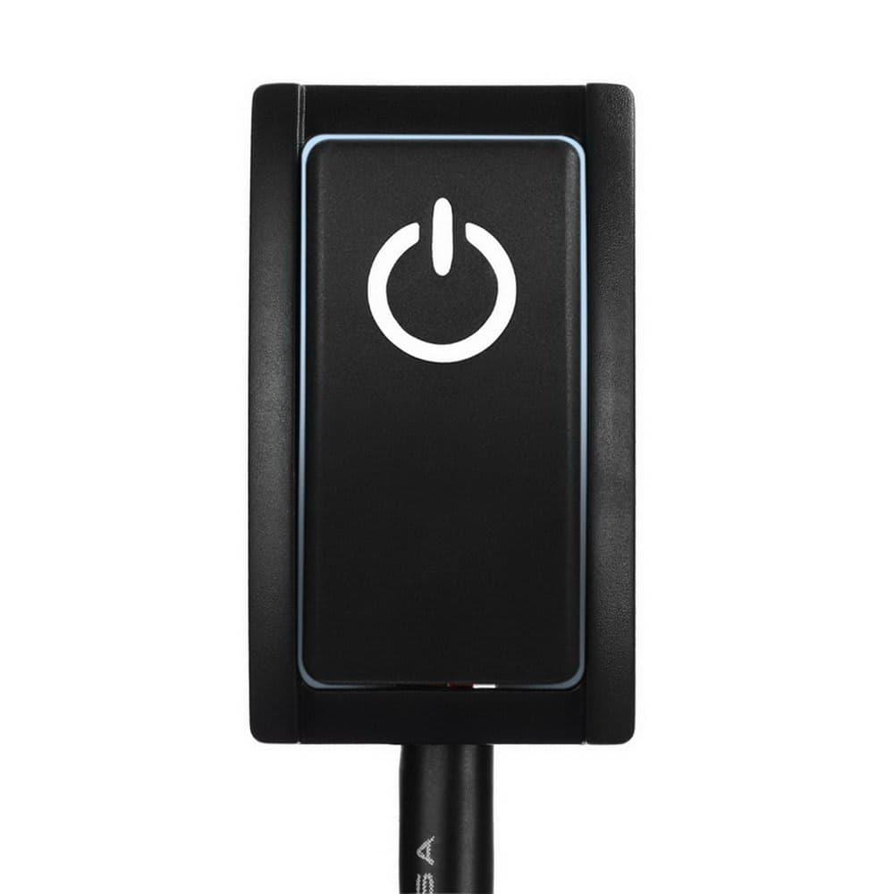 Jtron Car DIY Paste Type Button Switch, ON/OFF DC 12V/200mA, Black thumbnail 5