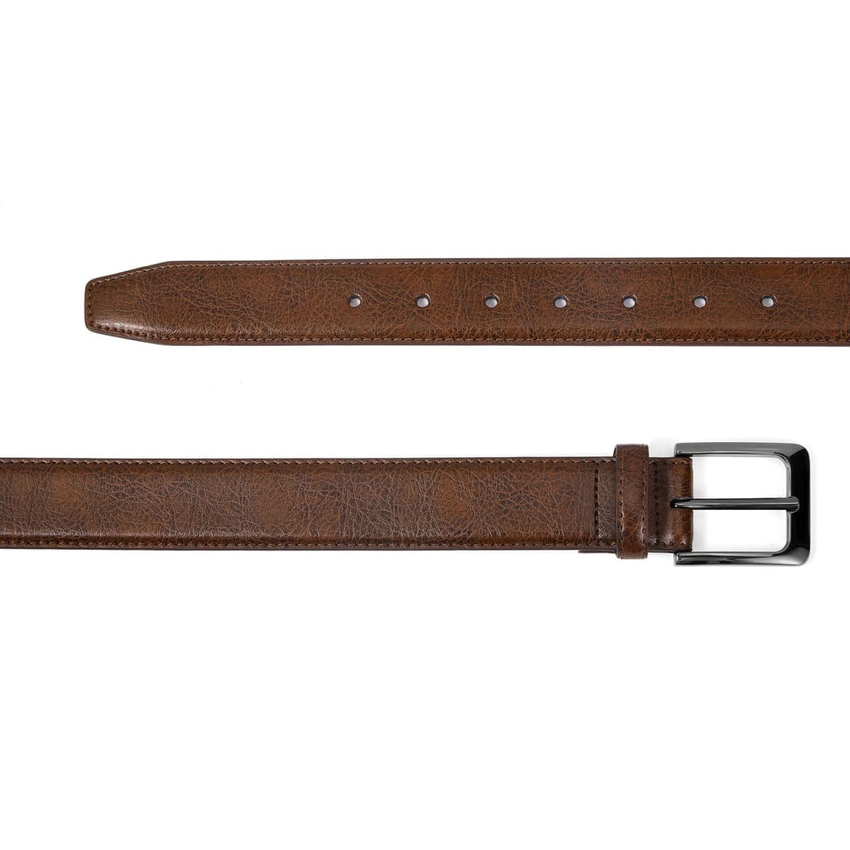 VATAN Men's Genuine Leather Dress Belts, Handmade Classic Every Day Leather Jeans Belt for Men Work Business Casual thumbnail 4