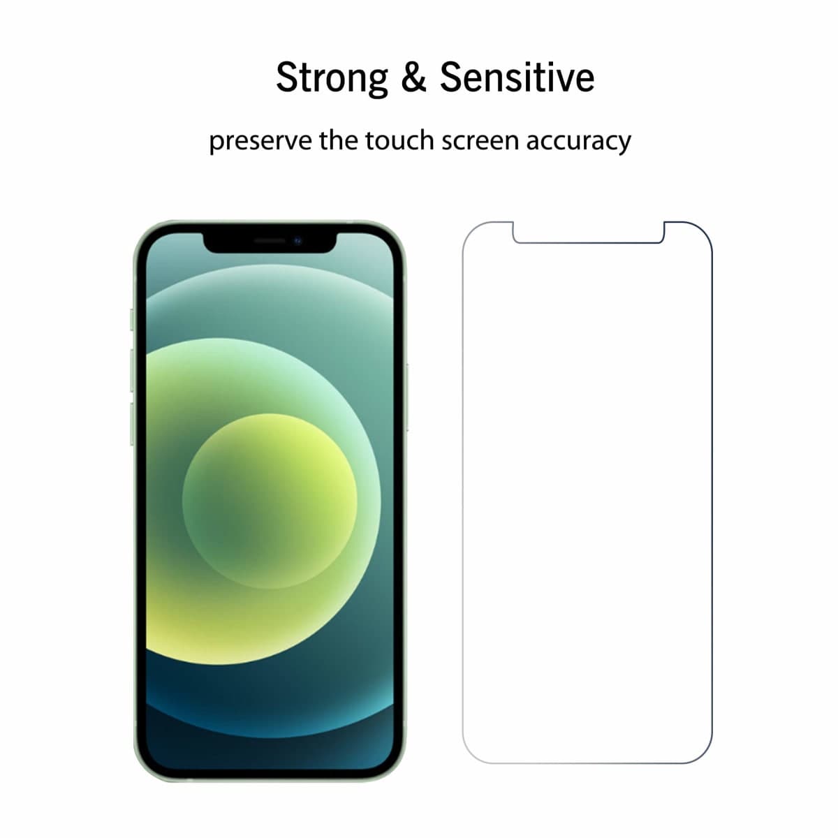Ailun Screen Protector for iPhone 12/12 Pro 2020 6.1 Inch 3 Pack Case Friendly Tempered Glass thumbnail 5