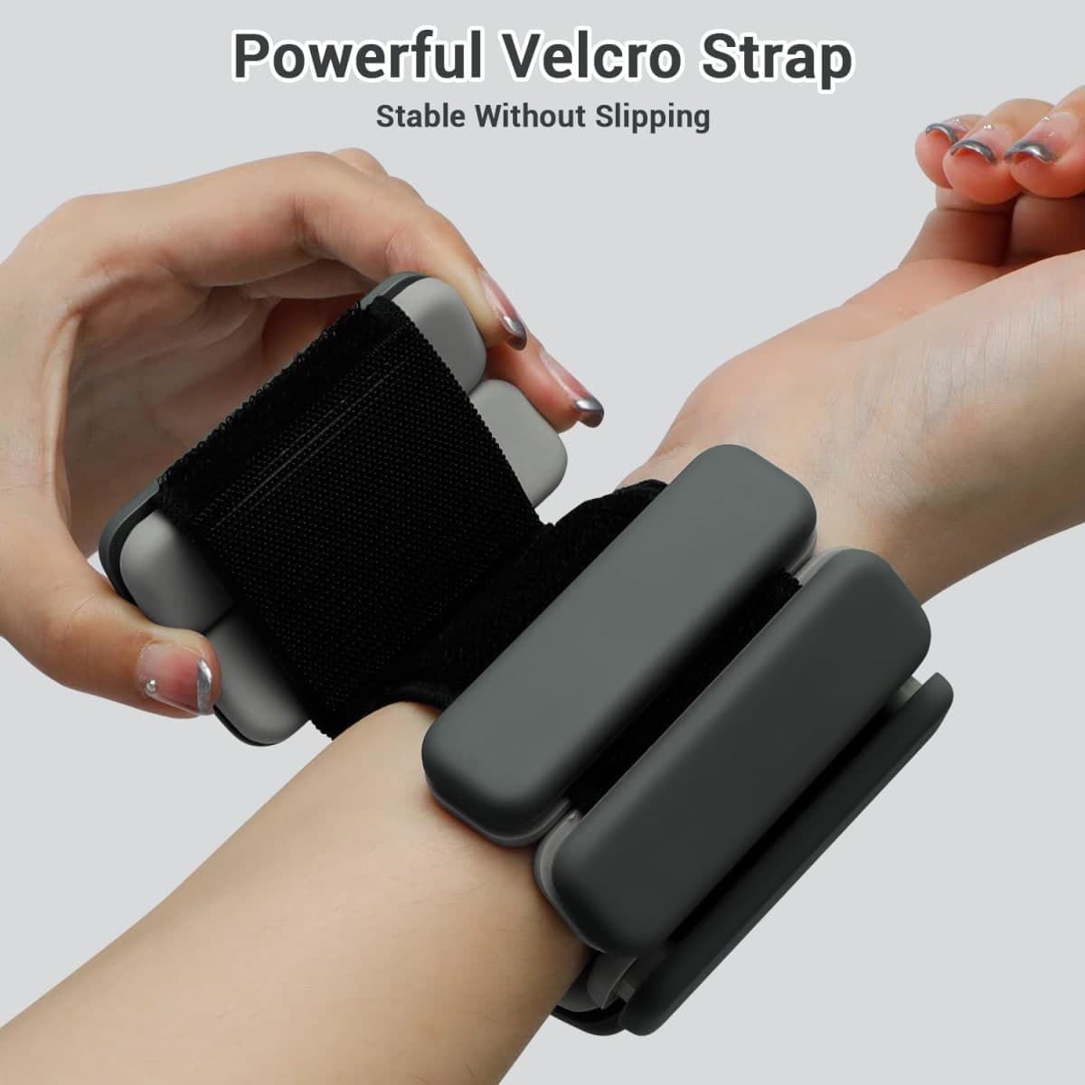 Sportneer Wrist & Ankle Weights - 1 Pair (1lb/2lb Each) | Adjustable Wearable Weights Silicone Wrist Bangles for Women | Yoga, Dance, Barre, Pilates, Zumba, Swimming, Cardio, Aerobics, Gym thumbnail 3