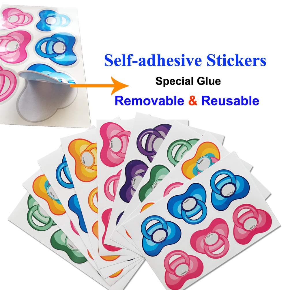 ADJOY Pin The Pacifier on The Baby Game - Baby Shower Party Favors and Game - Pin The Dummy on The Baby Game thumbnail 5