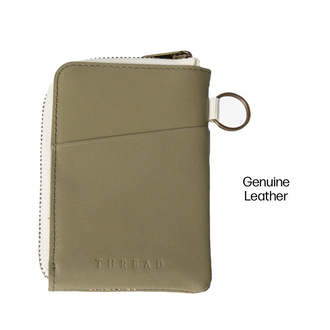 Thread Wallets RFID Blocking Leather Zip Wallet with Card Holder for Men and Women, Scout, 5 x 1 x 3.5 inches, Casual thumbnail 4