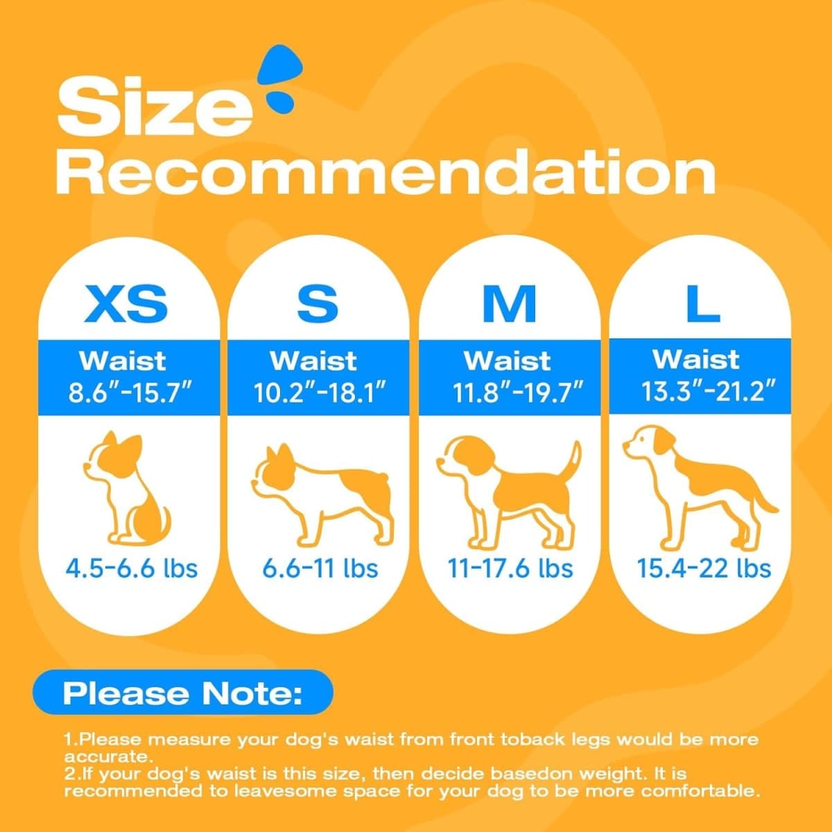 Pet Soft Disposable Dog Diapers Female, Pull Up Doggie Diapers for Female Dogs, 360°Stretchy Waist Puppy Diapers, Super Absorbent Doggy Diaper Leak Proof Design for Dogs in Heat (Large, Count, 40.0) thumbnail 5