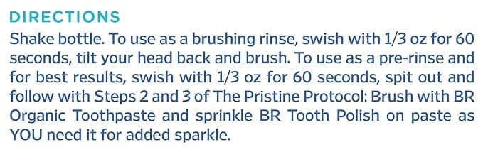 Essential Oxygen Certified BR Organic Brushing Rinse, All Natural Mouthwash for Whiter Teeth, Fresher Breath, and Happier Gums, Alcohol-Free Oral Care, Wintergreen, 16 Ounce thumbnail 5