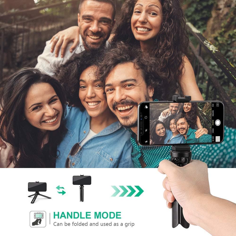 Zeadio Metal Mini Tripod, Max Load 20kg/44lb, Desktop Tabletop Stand Tripod for Smooth 4, Crane Plus, Crane 2, Osmo Mobile, Ronin-S, Vimble 2, Gimble Handle Grip Stabilizer and All Cameras thumbnail 5
