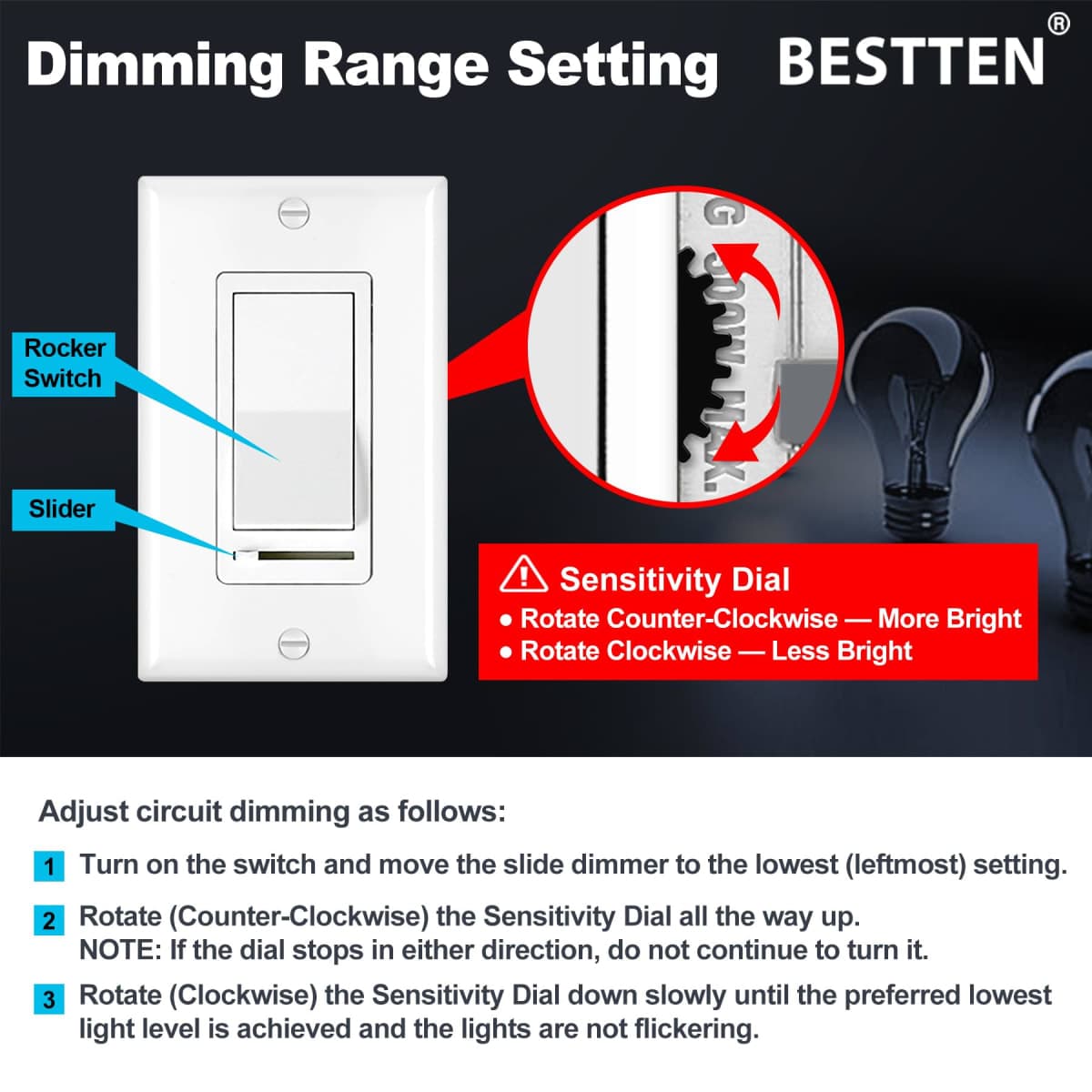BESTTEN - Sealed | Outlets & Switches thumbnail 2