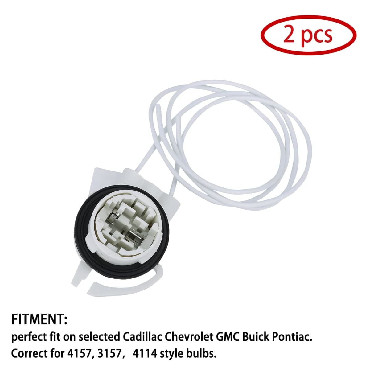 KOROP Light Socket Wire Harness Pigtail Repair Kit,19258649, LS94,645-607 thumbnail 3