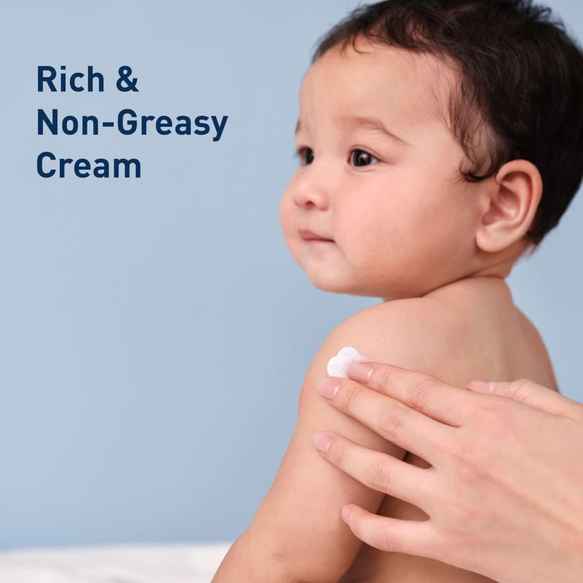 CeraVe Baby Cream, Gentle Moisturizing Cream with Ceramides, Fragrance, Paraben, Dye & Phthalates Free, Rich & Non-Greasy Feel, Gentle Baby Skin Care, 5 Ounce thumbnail 2