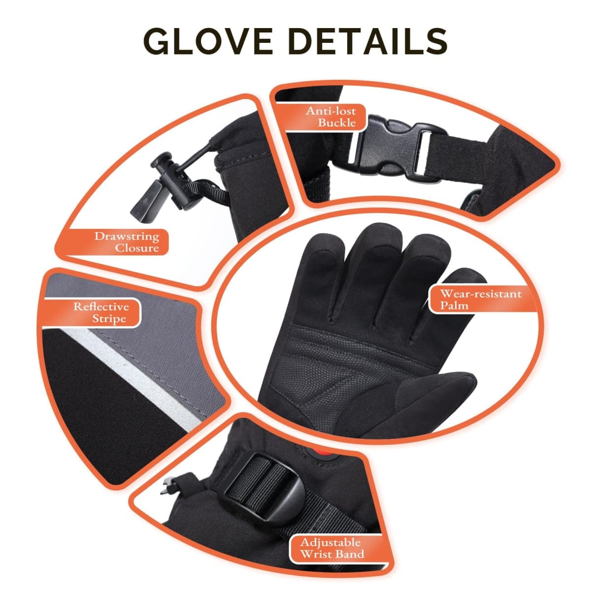 Heated Gloves for Men Women, SAVIOR HEAT Electric Battery Powered Ski Gloves, Rechargeable Ski Motorcycle Freezer Work for Winter Outdoors thumbnail 3