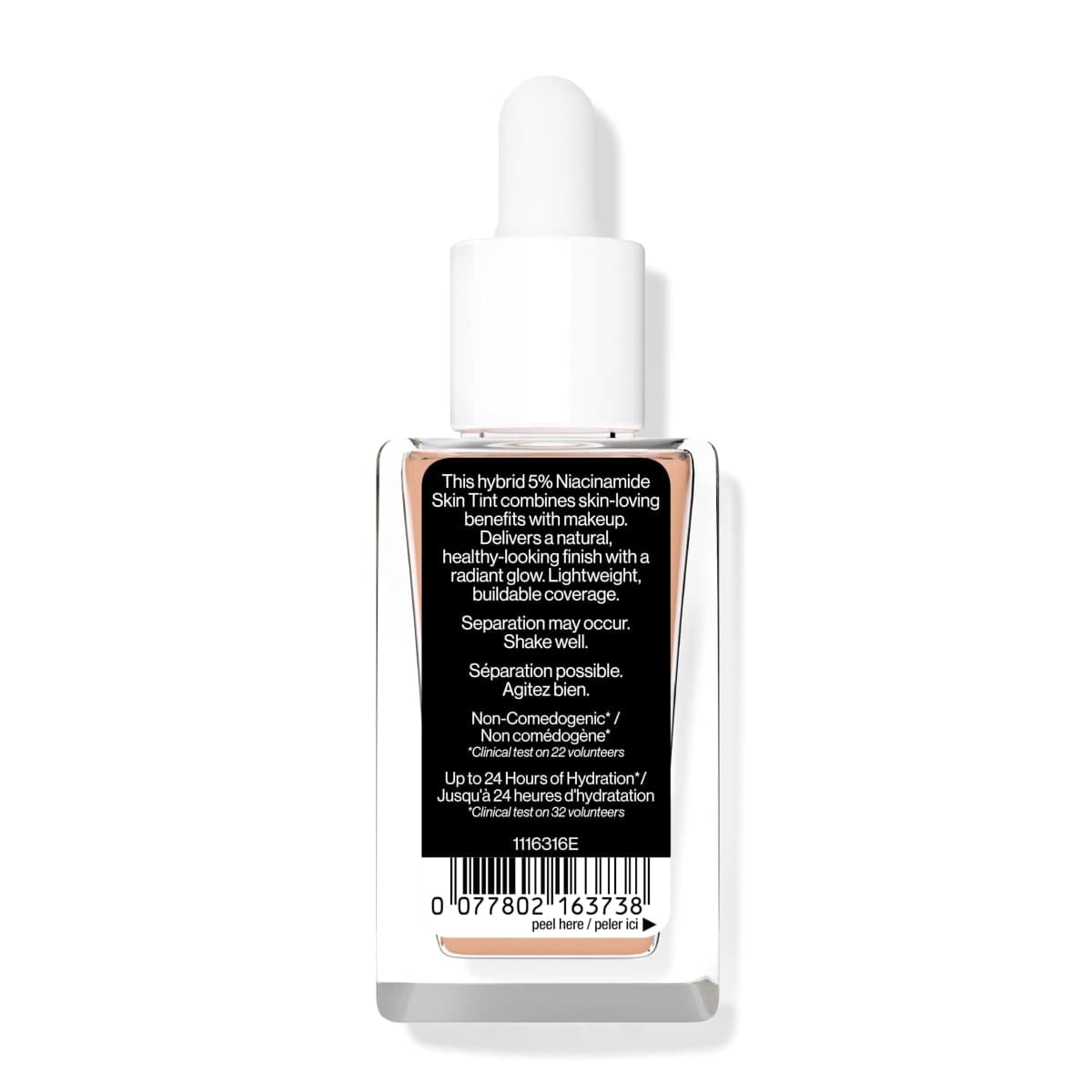 wet n wild Bare Focus Skin Tint, 5% Niacinamide Enriched, Buildable Sheer Lightweight Coverage, Natural Radiant Finish, Hyaluronic & Vitamin Hydration Boost, Cruelty-Free & Vegan-Light Medium Sand thumbnail 3