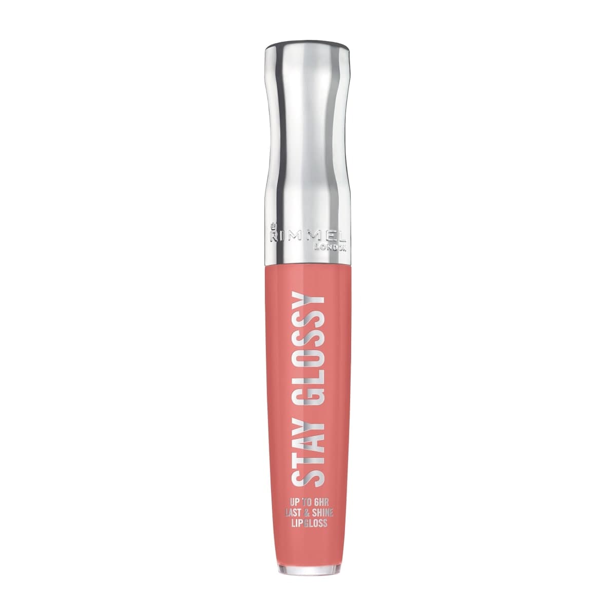 Rimmel London Stay Glossy, 470 Perfect Peony, Lip Gloss, Non-Sticky, Color and Shine, Up To 6-Hour Wear, Precise Applicator, 0.18oz — image 1