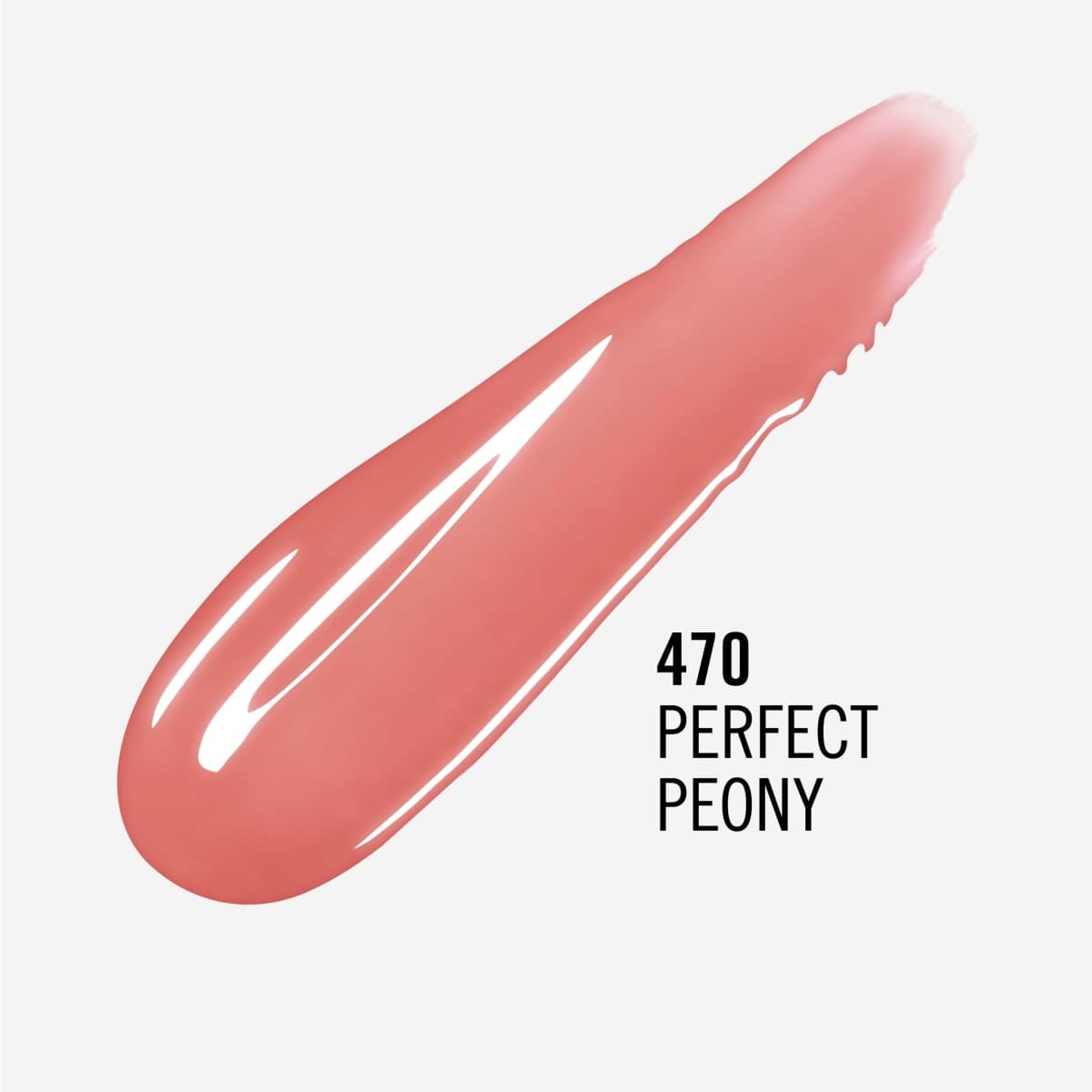 Rimmel London Stay Glossy, 470 Perfect Peony, Lip Gloss, Non-Sticky, Color and Shine, Up To 6-Hour Wear, Precise Applicator, 0.18oz thumbnail 3