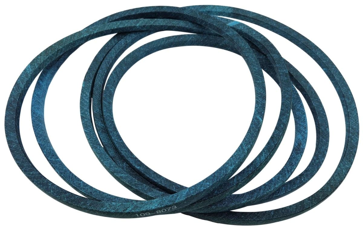 Qissiq 109-8073 116-1985 Deck Belt Compatible with Exmark 60 Inch Decks Lazer Z AS E S X Series Zero Turn Mower thumbnail 2