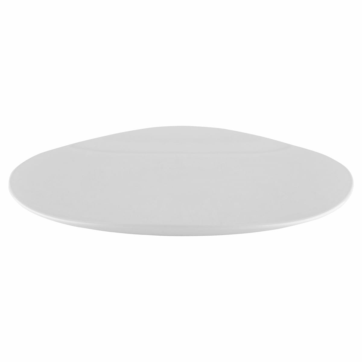 18" x 13" Osslo Oval Display & Serving Platter, White, G.E.T. Enterprises OP-1813-W (Qty, 1) thumbnail 4