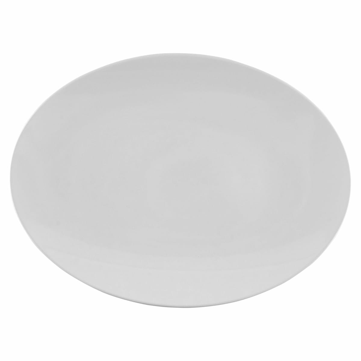 18" x 13" Osslo Oval Display & Serving Platter, White, G.E.T. Enterprises OP-1813-W (Qty, 1) thumbnail 5
