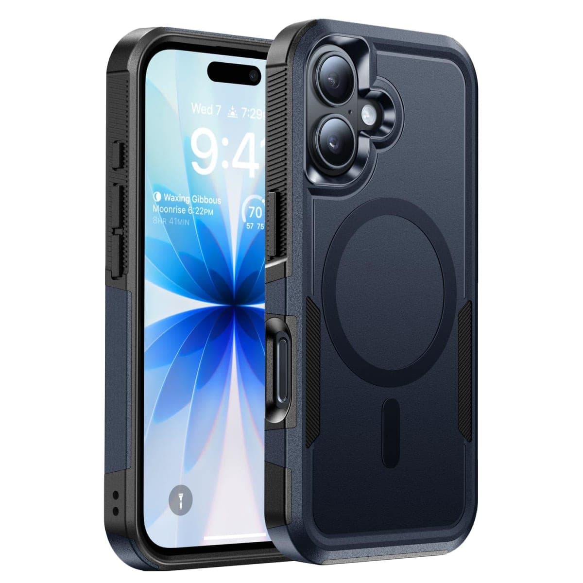 DEVISELOVE Magnetic for iPhone 17 Case Military-Grade Dual-Layer Shockproof, Heavy Duty Rugged Protection Phone Case [Fit for MagSafe] Anti-Fingerprint Anti-Scratch for iPhone17 Cover 6.3", Blue — image 1