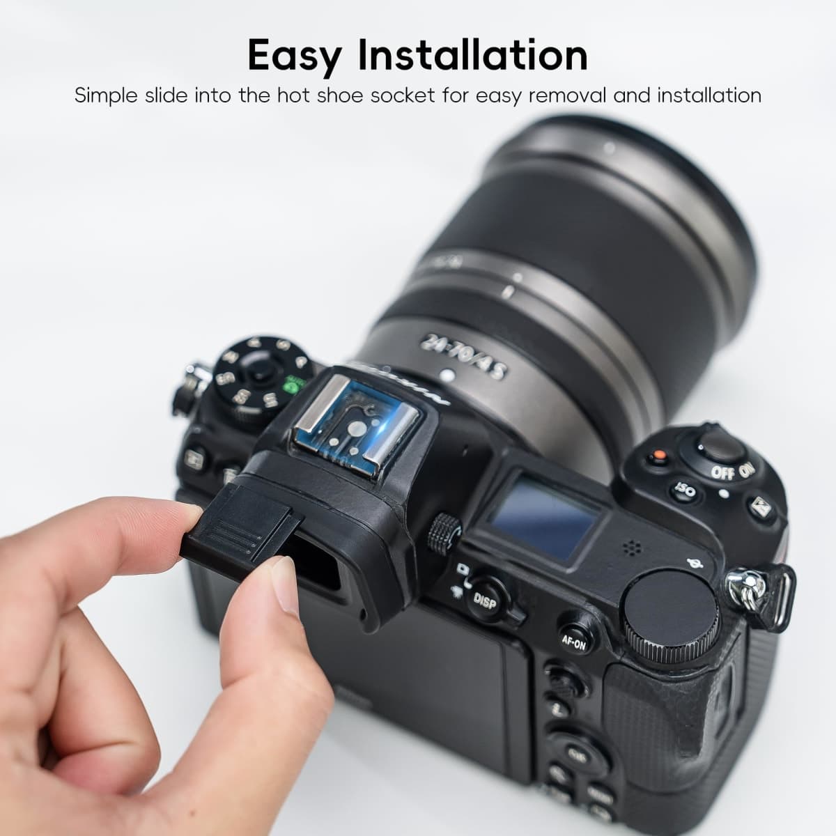 JJC 2 PCS Camera Hot Shoe Cover Cap Protector for Nikon Z f Zf Z30 Z50 Z9 Z7II Z6 II Z5 D6 D4 D5 D850 D810 D780 D750 D610 D7500 D7200 D5600 D5500 D3500 D3400 Coolpix P950 P1000 Replaces Nikon BS-1 thumbnail 3