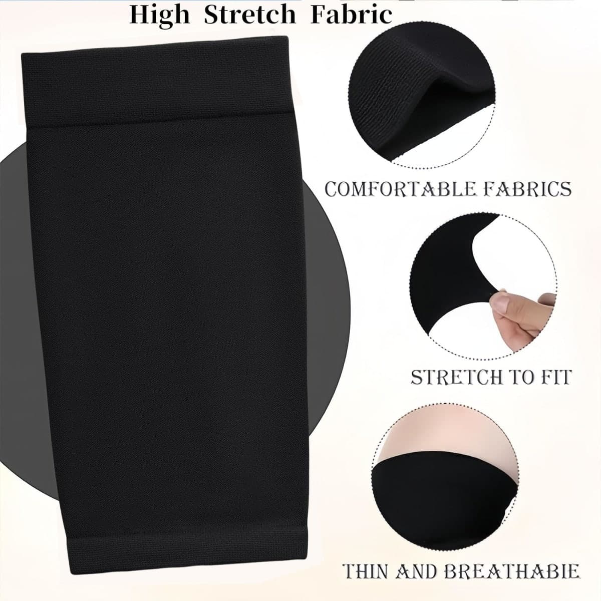 Tattoo Cover Up - 6Pcs Sleeve Forearm Tattoo Cover Tattoo Cover Up Compression Sleeves Arm Sleeves for Women Men thumbnail 4