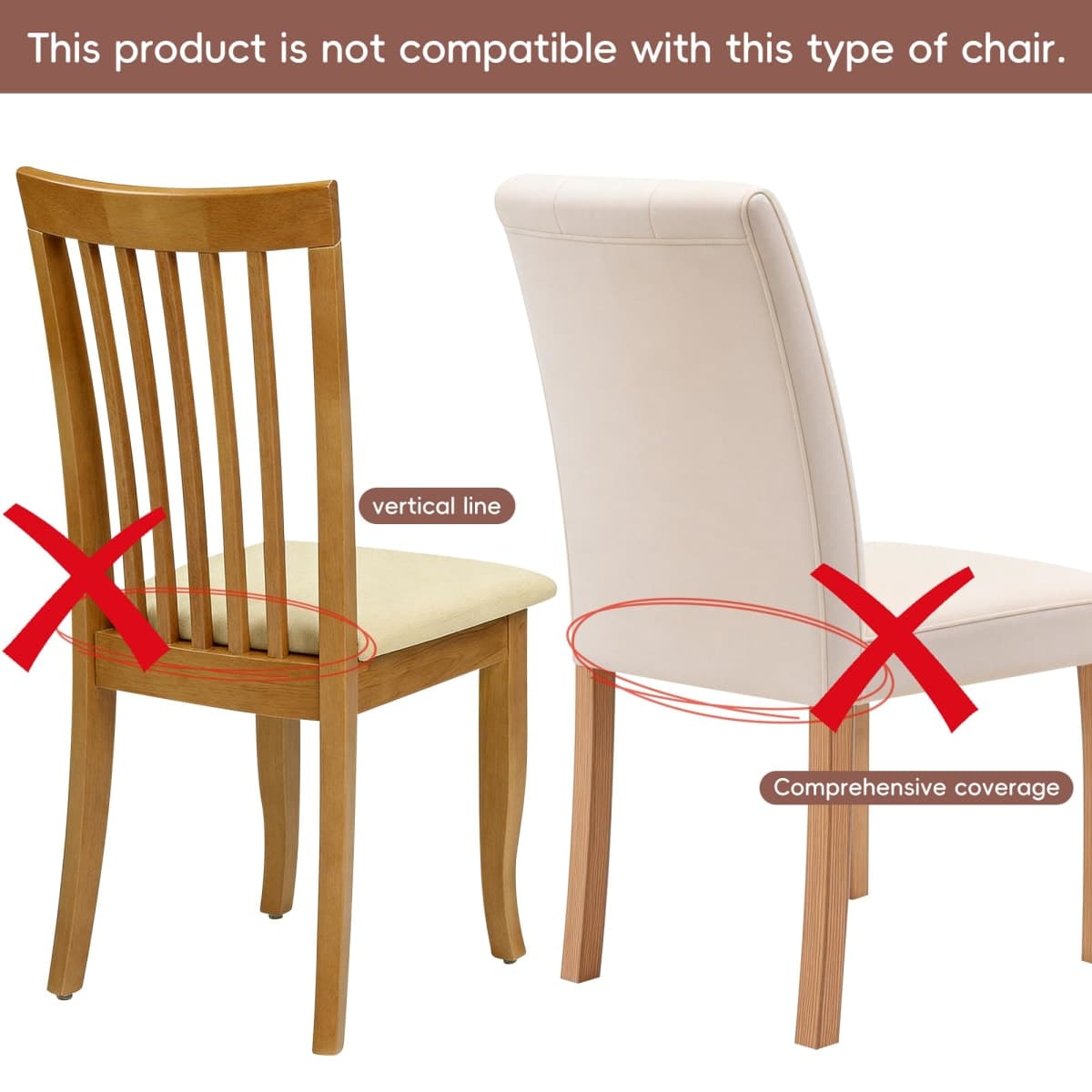 DREAHOTEXTIL Stretch Seat Covers for Dining Room Chairs Set of 4,Dining Chair Covers, Kitchen Chair Covers,Removable Washble Dining Room Chair Seat Cover,Chair Slipcovers Protector (Grey) thumbnail 2