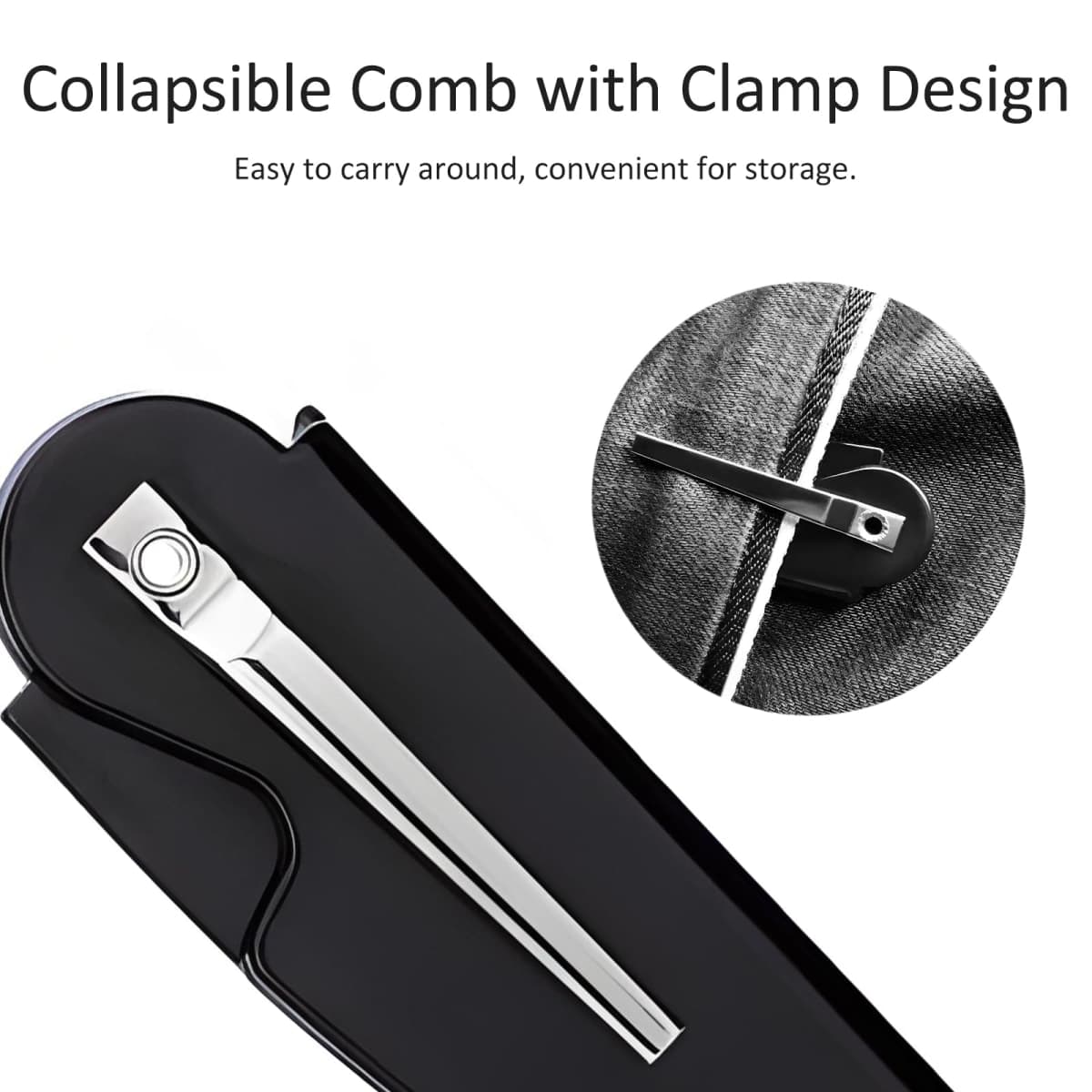 4-Pack Handmade Sawcut Mustache Comb, Best Pocket Folding Comb for Moustaches and Short Beards thumbnail 5