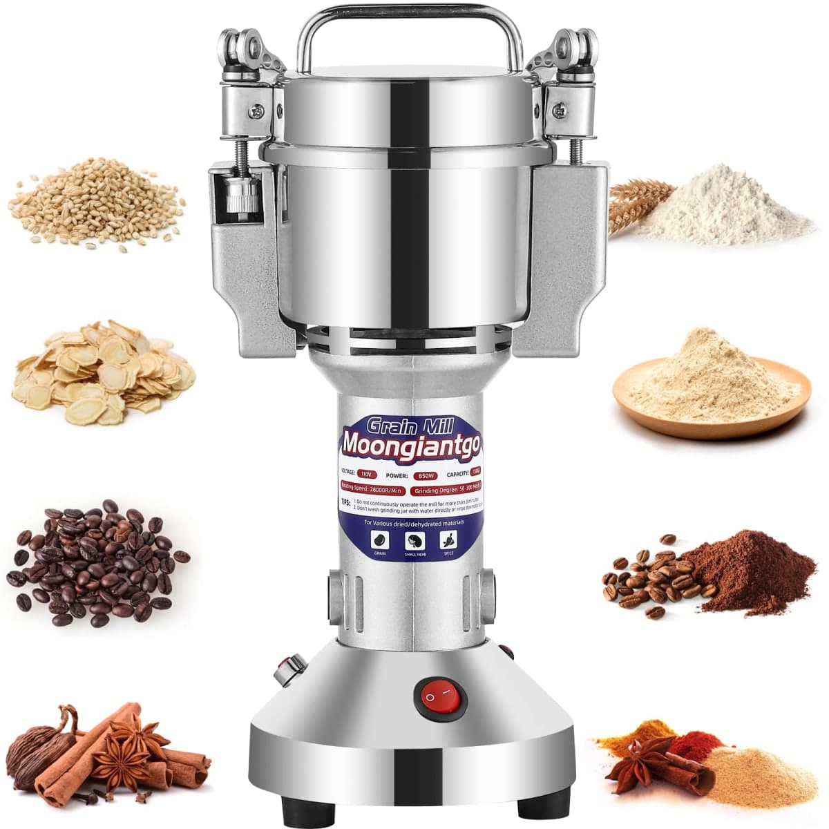 Moongiantgo Electric Grain Grinder - Like New | Kitchen & Dining
