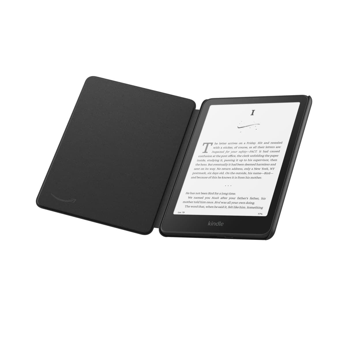 Amazon Kindle Paperwhite and Kindle Colorsoft Case, Lightweight and Foldable Protective Cover - Premium Leather thumbnail 2