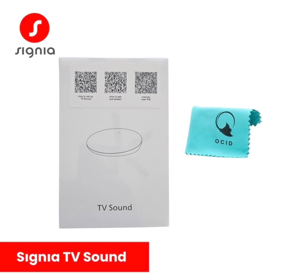 Signia Streamline TV - Wireless Audio Transmitter for TV, Automatic Pairing, Compatible with Signia Pure, Motion, Insio, Styletto Hearing Aids thumbnail 3