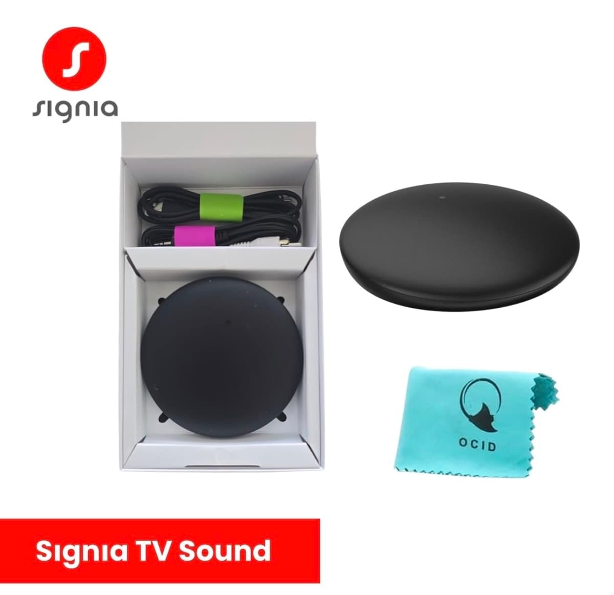 Signia Streamline TV - Wireless Audio Transmitter for TV, Automatic Pairing, Compatible with Signia Pure, Motion, Insio, Styletto Hearing Aids thumbnail 4
