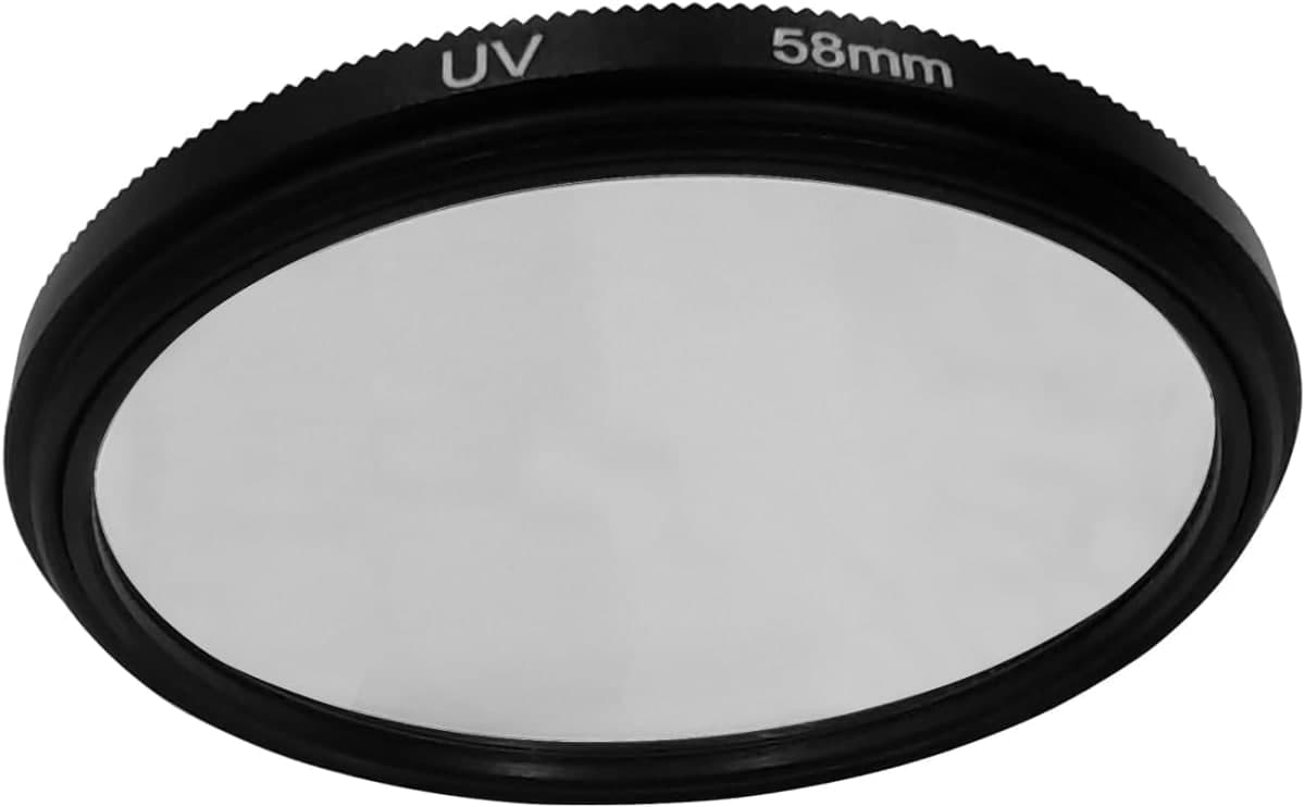 58mm UV Filter Compatible for Canon EF 75-300mm f/4-5.6 III,EF75-300mm f/4-5.6 III USM,RF 75-300mm F4-5.6 Lens,Hxdzieory thumbnail 3
